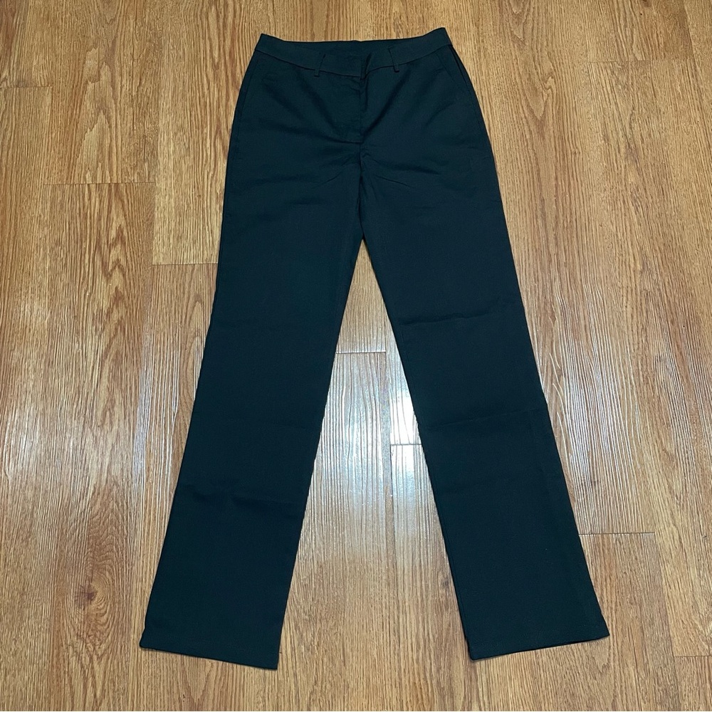 black trousers
